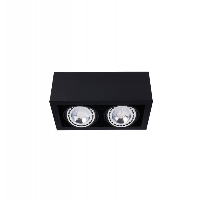 Lampa sufitowa BOX II Black ES111 9470