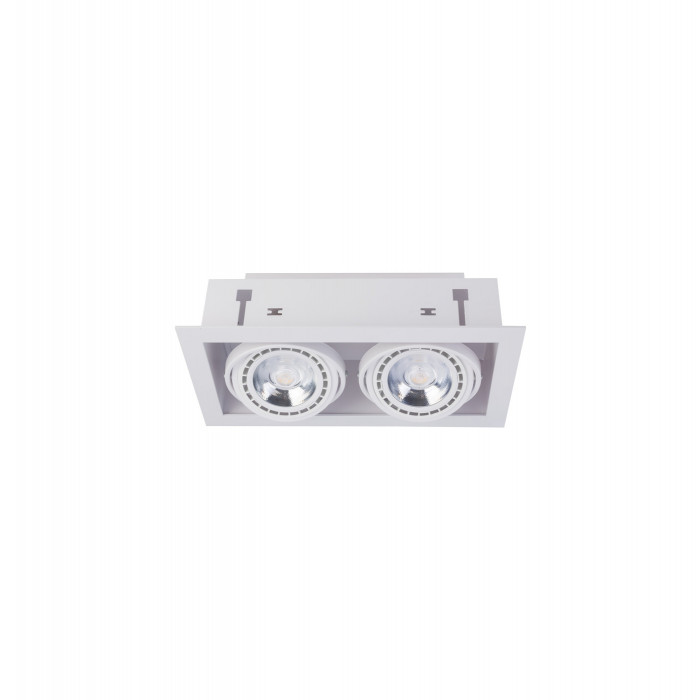 Lampa wpuszczana dwu punktowa DOWNLIGHT WHITE ES111 9574
