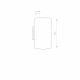 Kinkiet TUBE Graphite 9318