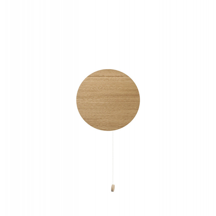 Kinkiet sklejka MINIMAL okrąg drewniany 20cm 9377