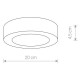 Zewnętrzny plafon MERIDA LED 20cm 9514