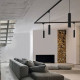 Lampa wisząca do szyny jedno fazowej PROFILE BIT BLACK 8823