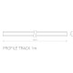 Szyno-przewody PROFILE TRACK 1m
