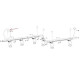 Zestaw do zawieszenia PROFILE SUSPENSION KIT WHITE 9461