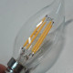 Żarówka ozdobna FILAMENT LED E14 4W ciepła 3000K świeczka płomyk