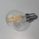 Żarówka ozdobna FILAMENT LED E14 4W ciepła 3000K kulka G45
