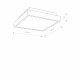 Plafon BASSA LED szer 24,5cm 9500