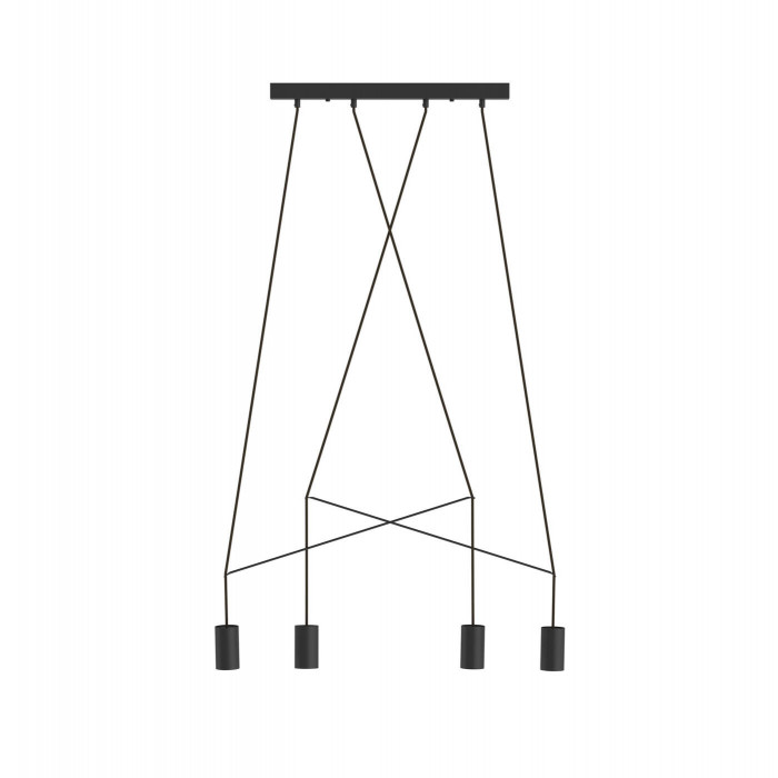 Lampa wisząca IMBRIA BLACK IV listwa 9192