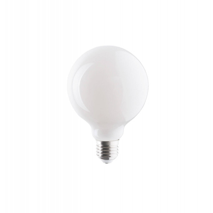 Żarówka LED globe E27 8W ciepła 3000K Glass Ball Bulb bez kołnierza G95 mleczna 9177