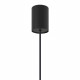 Lampa wisząca druciana zwis LUKSOR S czarny śr. 37cm 8851
