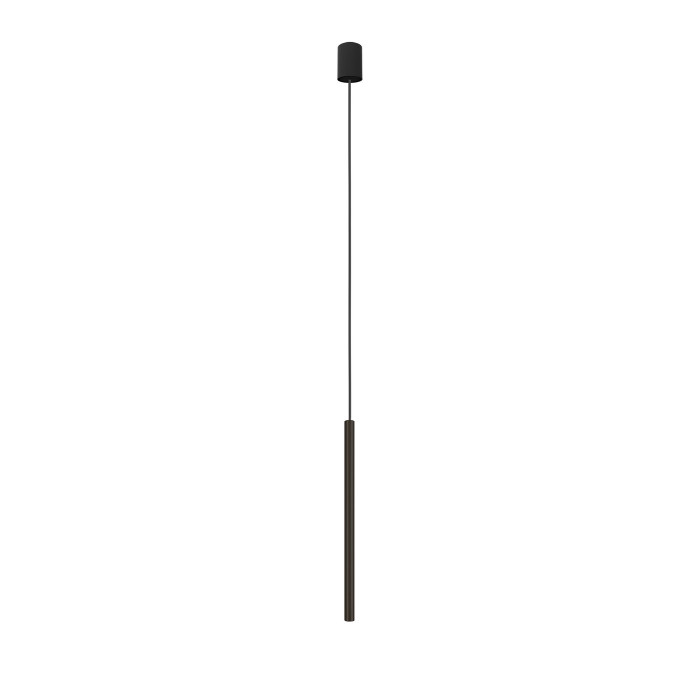Cienka lampa nad stolik LASER 490 BLACK I 8797