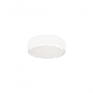 Plafon do salonu MIST III śr. 50cm biały 8943