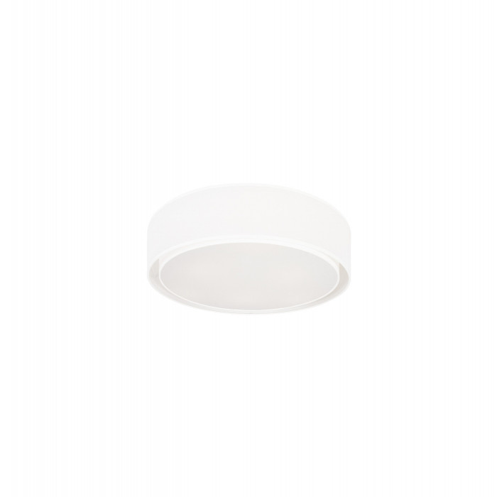 Plafon do salonu MIST III śr. 50cm biały 8943