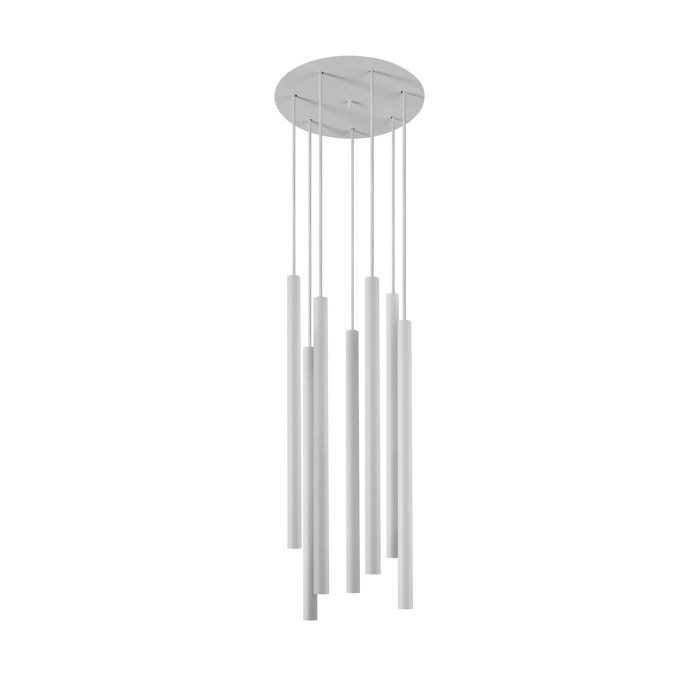 Lampa nad wyspę, nad stół LASER WHITE VII 8918