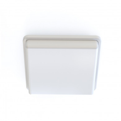 Plafon / kinkiet do łazienki z czujnikiem ruchu TAHOE II 25cm 2xE27 | biały 10040