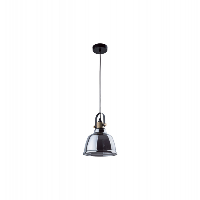 Lampa vintage AMALFI SMOKED I śr 20cm 9152