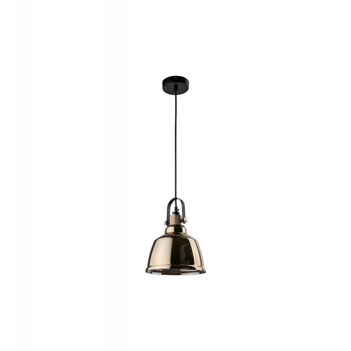 Lampa vintage AMALFI GOLD I śr 20cm 9153