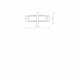 Łącznik PROFILE RECESSED straight connector black 8968