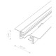 Szyno-przewód PROFILE RECESSED TRACK black 1m 9013