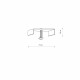 Blaszka montażowa systemu PROFILE RECESSED FIXING SET 8805