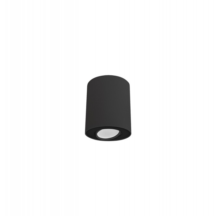 Spot sufitowy tuba SET czarny śr. 10cm 8900