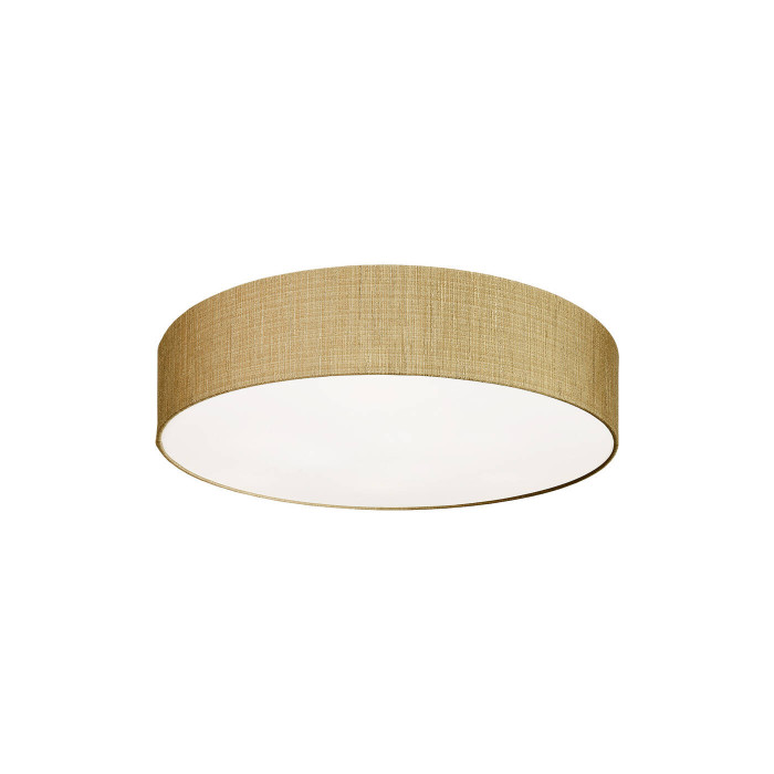 Lampa sufitowa plafon z abażurem TURDA IV złoty śr. 65cm 8955