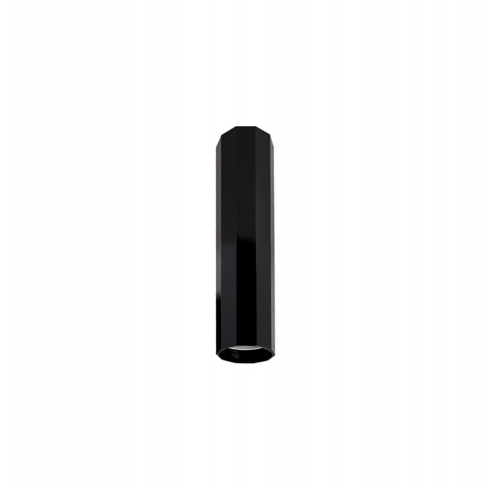 Spot sufitowy kanciasta tuba POLY M czarny śr. 5,8cm 8878