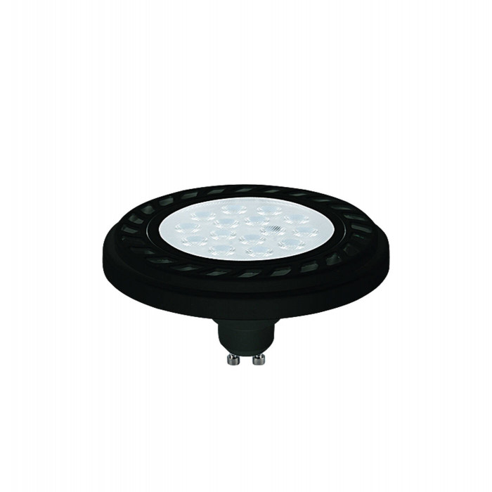 Żarówka LED GU10 ES111 9W czarna CIEPŁA 9343