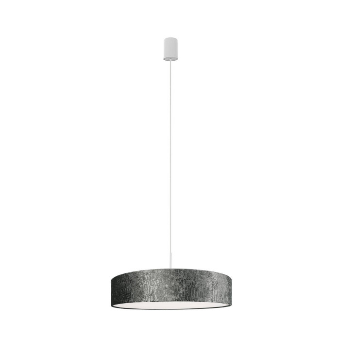 Lampa wisząca zwis nowoczesna CROCO grafitowy śr. 65cm 8948