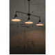 Kinkiet loft retro CRAFT czarny/biały 9151