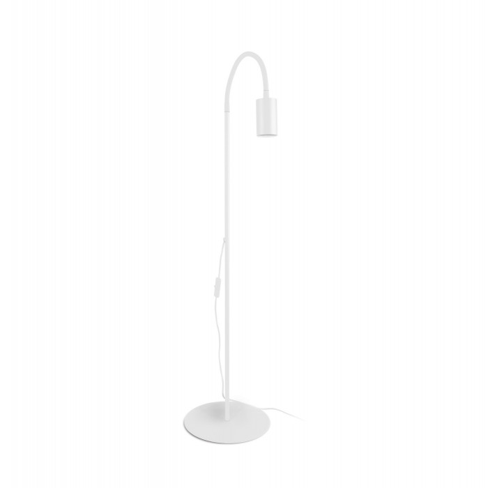 Lampa podłogowa ruchoma giętka EYE FLEX biała 8934