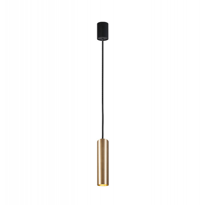 Lampa wisząca zwis tuba rurka EYE BRASS M mosiądz śr. 5,5cm 8914