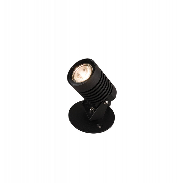 Słupek reflektorek zewnętrzny SPIKE LED czarny 11,3cm 9101