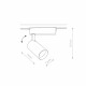 Lampa sufitowa do szyno-przewodu reflektor PROFILE IRIS LED 30W czarny NEUTRALNY 9011