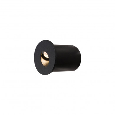 Oprawa podtynkowa kinkiet OIA LED czarny śr. 4,8cm 9102