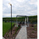 Słupek latarnia ogrodowa PATHWAY LED 36W czarny 285cm 9125