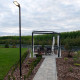 Słupek latarnia ogrodowa PATHWAY LED 36W czarny 285cm 9125