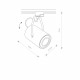 Lampa sufitowa BIT PLUS BLACK w stylu nowoczesnym 9018