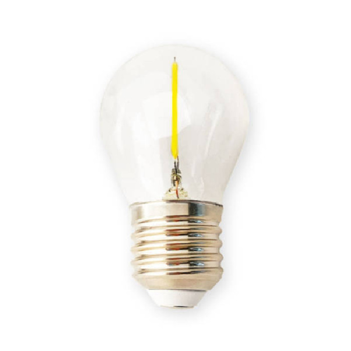 Żarówka ozdobna do girlandy Filament LED G45 E27 FMB 1,3W barwa ciepła 2700K