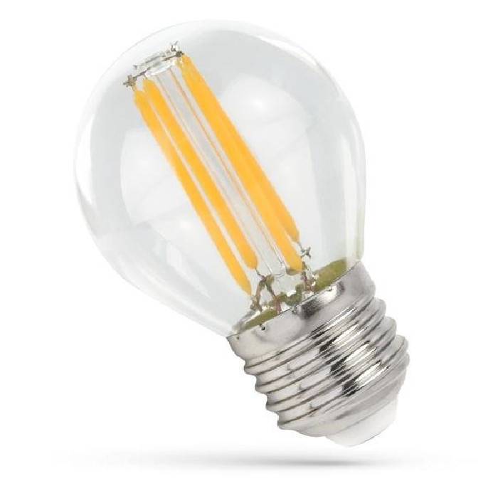 LED KULKA E-27 230V 4W COG WW CLEAR SPECTRUM