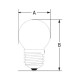 LED KULKA E-27 230V 4W COG WW CLEAR SPECTRUM