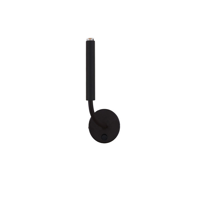Kinkiet nowoczesny rurki STALACTITE BLACK I CZARNY 8351