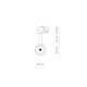 Reflektor do szyny CTLS MILO LED WHITE 15W, 3000K" 8766
