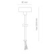Zestaw doprowadzenia zasilania systemu CTLS POWER SUPPLY KIT, 3 CIRCUIT, WHITE 8284