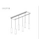 Puszka montażowa CAMELEON CANOPY C 1200 white biała 120cm 8555
