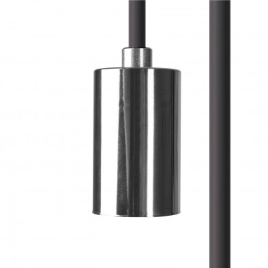 8658 Zawieszenie "CAMELEON CABLE E27 1,5 M BLACK/CHROME"
