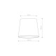 8492 Klosz "CAMELEON CONE L V/WHITE" 8492