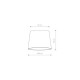 8413 Klosz "CAMELEON CONE M WHITE" 8413