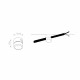 8405 Element montażowy "CAMELEON MOUNTING C BRASS" - 5 szt. 8405