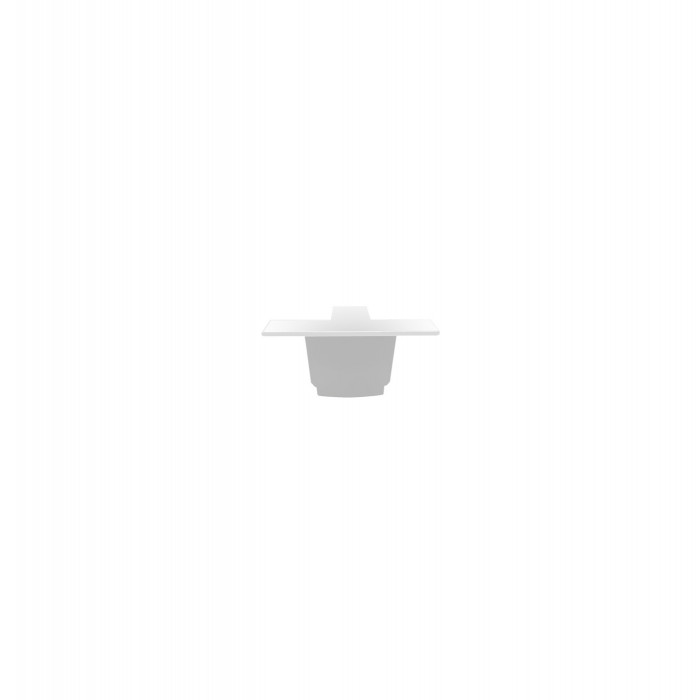 Zaślepka końcowa podtynkowa CTLS RECESSED DEAD END CAP WHITE biała 8688